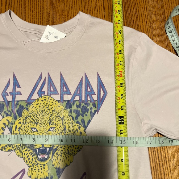 Def Leopard T-Shirt M NWT - Picture 5 of 5